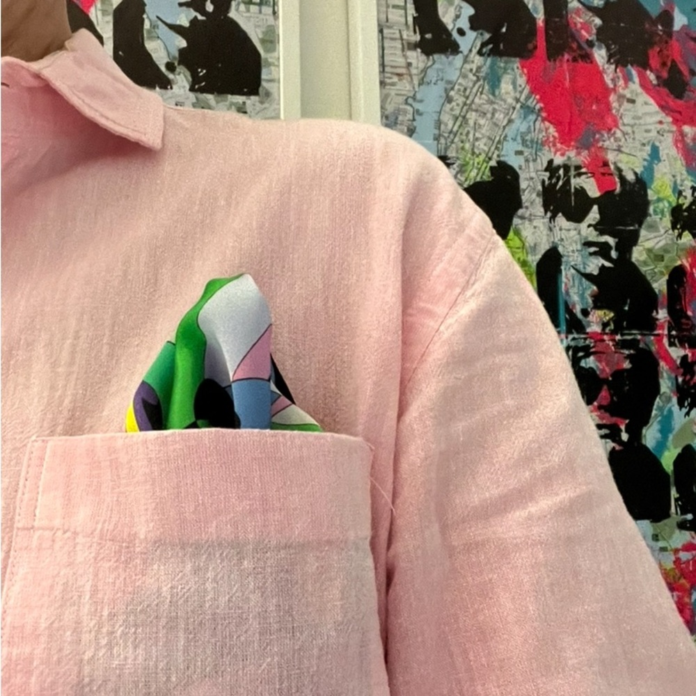 COPY - Colorful Pattern Pocket Square Pocket Pop! - Picture 11 of 13